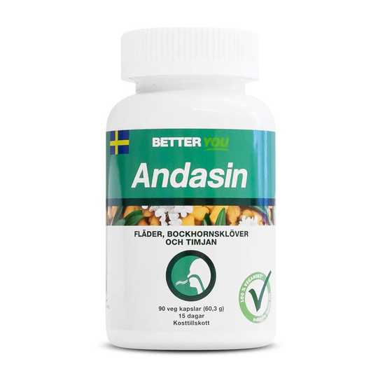Andasin, 90 caps, Livsmedel