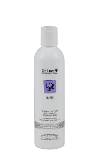 Dr Lucy Nutrition Shampoo med kalcium, stärker det försvagade håret och ger glans [Nutri] 250 ml