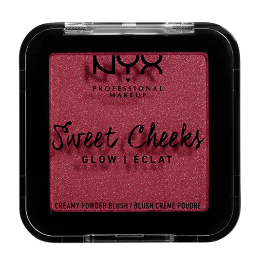 NYX Professional Makeup Sweet Cheeks Creamy Powder Blush Glowy Risky Business