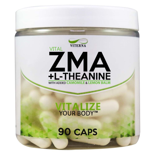 Vital ZMA + L-Theanine, 90cps, Prestationshöjare