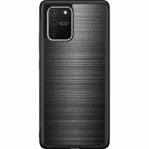 Samsung Galaxy S10 Lite Svart Skal Brushed Metal