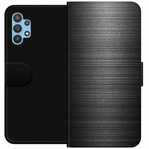 Samsung Galaxy A32 5G Plånboksfodral Brushed Metal
