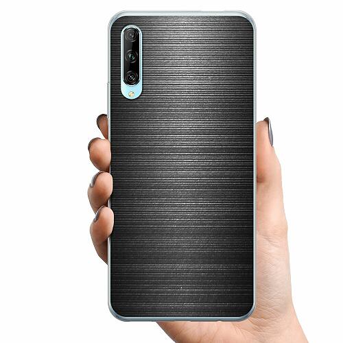 Huawei P smart Pro 2019 TPU Mobilskal Brushed Metal