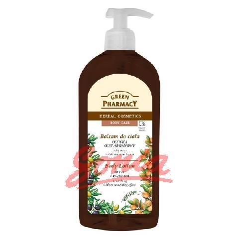Grön Pharmacy Body Lotion Närande Olive och Argan Oil 500ml