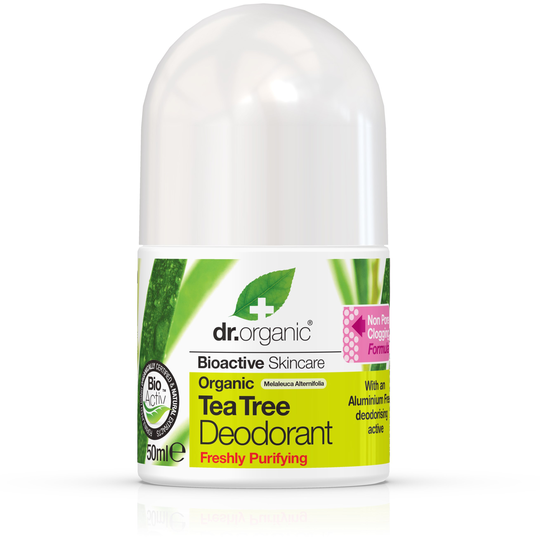 Dr Organic Tea Tree Deo Roll on 50 ml