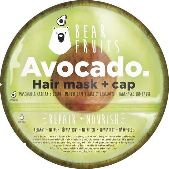 BEAR FRUITS Nutrition + Charlotte Avocado Hårmask