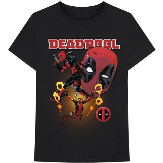 Marvel Comics Unisex T-Shirt: Deadpool Collage 2 (XX-Large)