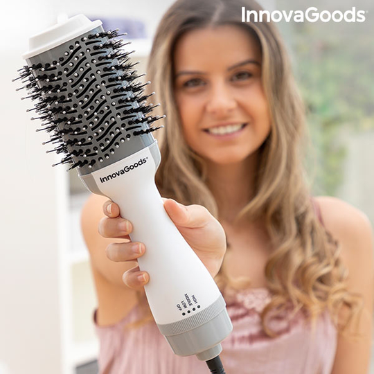 2 i 1 Hårtork och Varmluftsborste - Volumising Brush