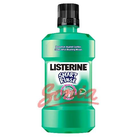 Listerine Smart Rinse Mouthwash mouth for children 6+ Mild Mint 250ml