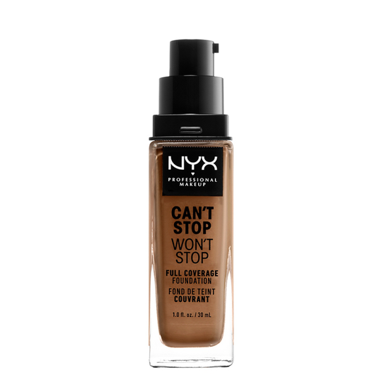 NYX Professional Makeup Cant Stop Wont Stop Foundation 16 Mahogany