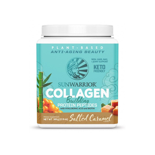 Sunwarrior Collagen Building Protein Peptides Salted Caramel 500 g