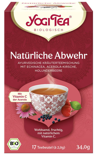 Yogi Tea Natural Defense Organic, 17x2,0g