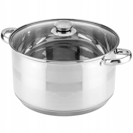 Stålkruka 24L 38cm botten 5 skiktad ZILNER ZL-7314