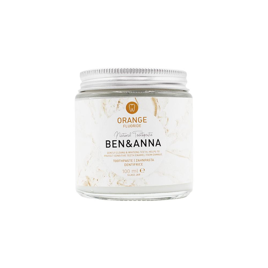 BEN&ANNA_Natural Toothpaste naturalna pasta do wraĹĽliwych zębĂłw z fluorem Orange 100ml
