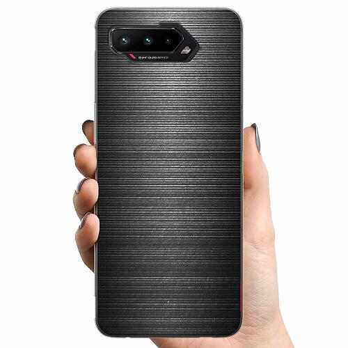 Asus ROG Phone 5 TPU Mobilskal Brushed Metal