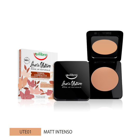 Equilibra Love's Nature Compact Bronzing Powder 01 Intense Matte