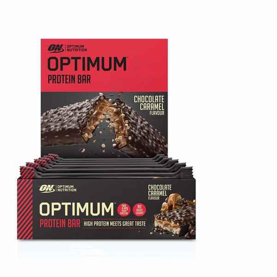 Energi bar Optimum Nutrition Protein (10 uds) (Refurbished A+)