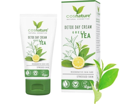 Cosnature Cosnature Detox Day Cream natural face cream for the day with green tea 50ml | FREE DELIVERY FROM 250 PLN