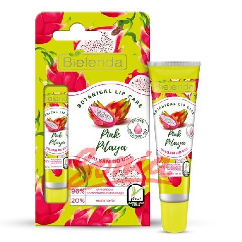 Bielenda Botanisk Lip Care Lip Balm Pink Pitaya - frugtagtig lyserød 10g