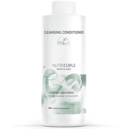 Wella Nutricurls Waves & Curls Cleansing Conditioner 1000ml
