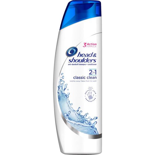 Head & Shoulders 2-i-1 classic clean 250 ml