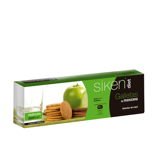 Kosttillskott för matsmältning Siken Diet Kakor Äpple (15 uds)
