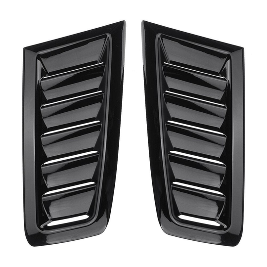 Bil RS Style motorhuvventiler Universal Glossy Black För Ford Focus MK2