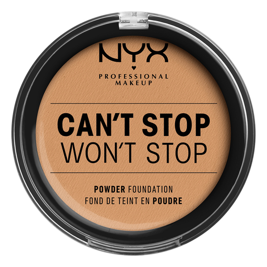 NYX Professional Makeup Cant Stop Wont Stop Powder Foundation 7.5 Soft Beige