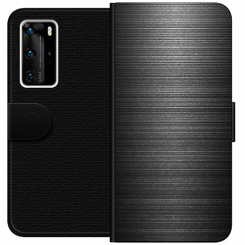Huawei P40 Pro Plånboksfodral Brushed Metal