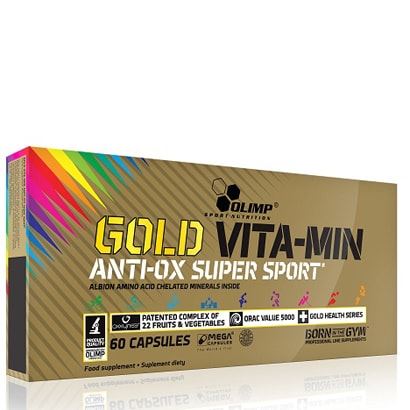 Olimp Gold Vita-Min Anti-Ox, 60 caps, Vitaminer