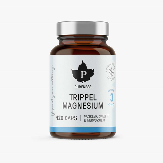 Trippel Magnesium, 120 caps, Mineraler