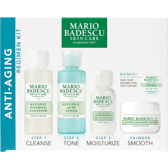 Anti Aging Kit, Mario Badescu Ansikte