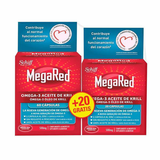 Kosttillskott Omega 3 Megared (80 uds) (Refurbished A+)