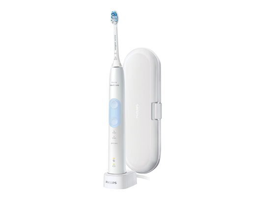Philips Sonicare ProtectiveClean 5100 HX6859 - Tandborste - sladdlös - vit/ljusblå