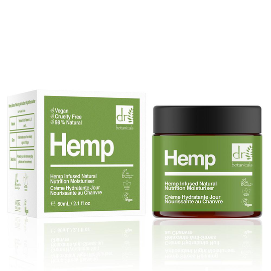 DR. BOTANICALS HEMP infused natural nutrition moisturiser 60 ml
