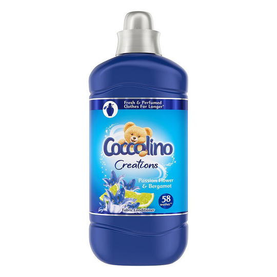COCCOLINO_Fabric Conditioner Creations pĹ,yn do pĹ,ukania tkanin Passion Flower & Bergamot 1450ml