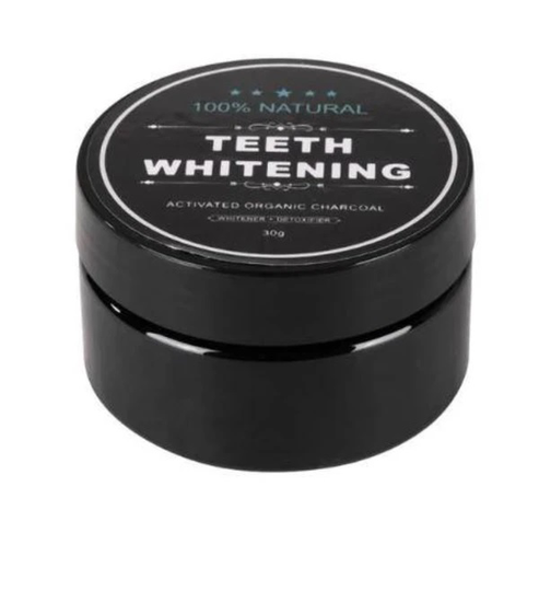 Tandblekning, Charcoal Powder, 30g - 100% Naturlig Tandblekning