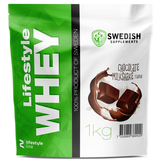Swedish Supplements Lifestyle Whey Protein - Chocolate Milkshake 1000