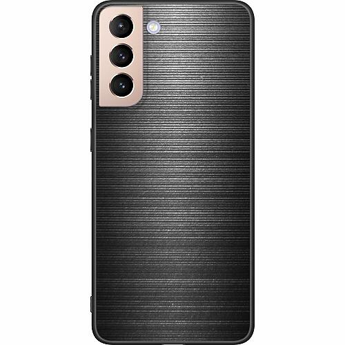 Samsung Galaxy S21 Svart Skal Brushed Metal