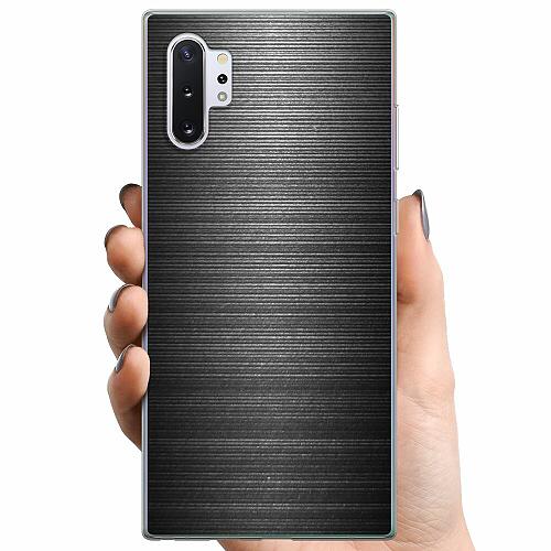 Samsung Galaxy Note10+ TPU Mobilskal Brushed Metal