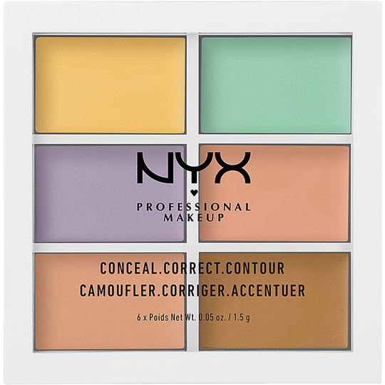 Color Correcting Concealer Palette, NYX Professional Makeup Concealer