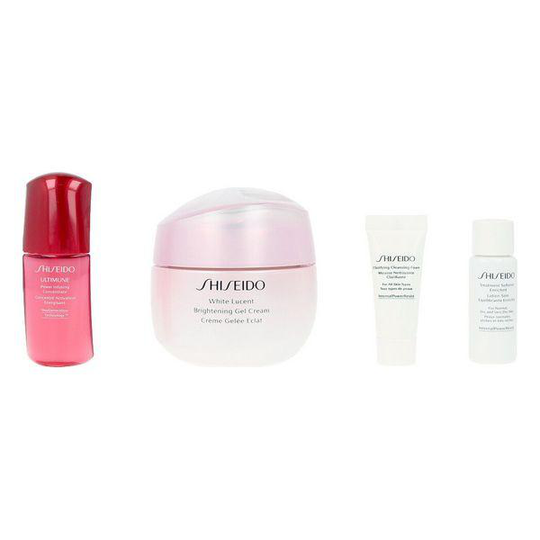 Kosmetikset Damer White Lucency Brightening Shiseido (4 Delar)