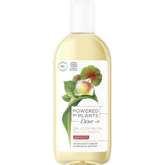 Dove Body Oil Wash Geranium 250 ml
