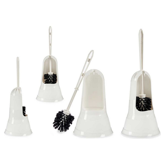 Brush holder Vit PVC polypropen (16 x 42 x 16 cm) (1 uds)