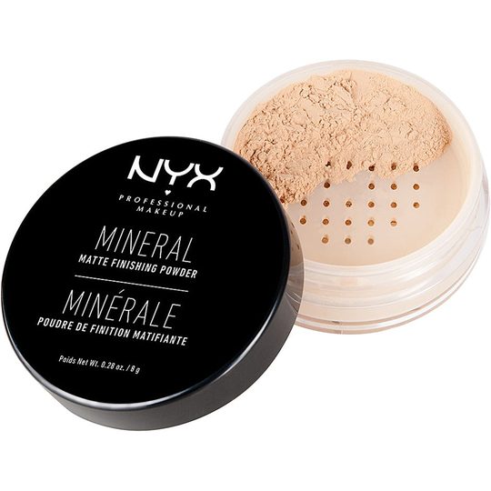 Mineral Matte Finishing Powder, 8 g NYX Professional Makeup Puder