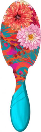 borste Pro Hyper Floral dam 22,8 cm blå/orange