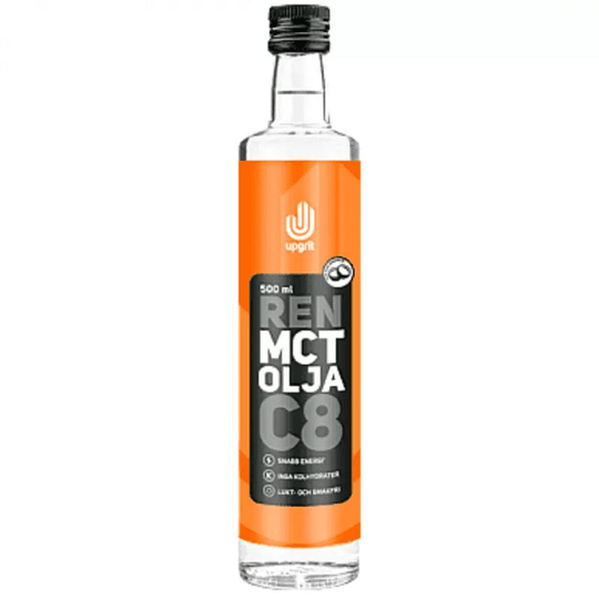 Upgrit Ren C8 MCT-olja 500 ml