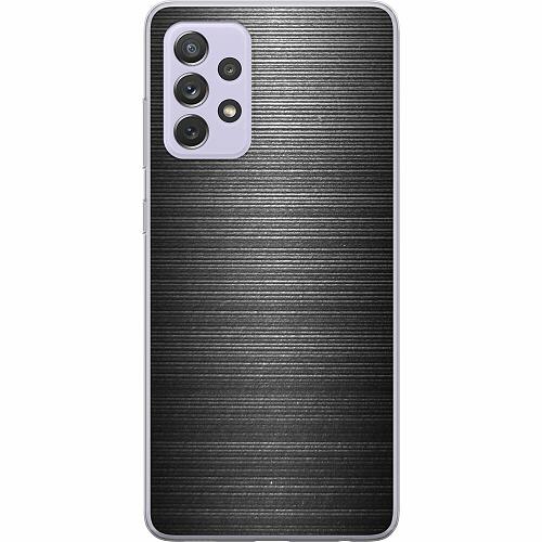 Samsung Galaxy A52s 5G Genomskinligt Skal Brushed Metal