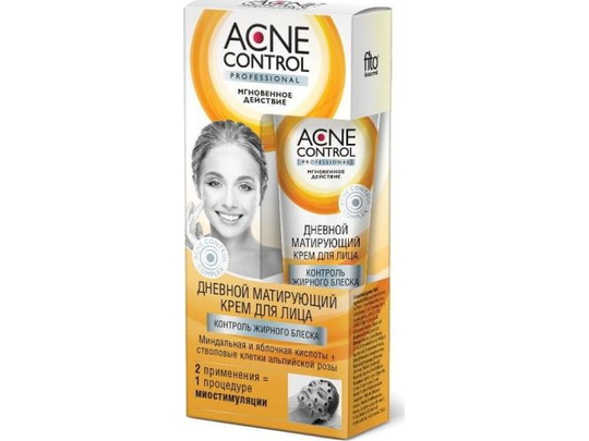 Fitokosmetik Acne Control Mattifying Day Cream, 45ml - Fitokosmetik