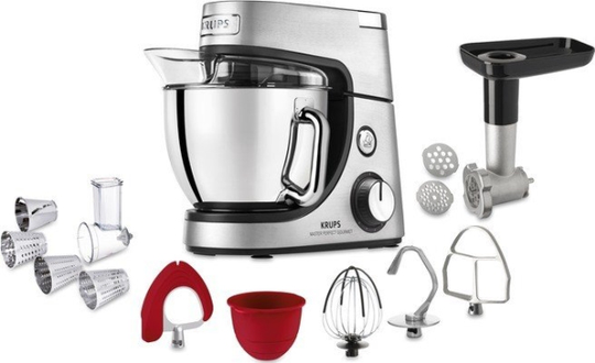 Krups Master Perfect Gourmet KA 631D, food processor (brushed stainless steel)